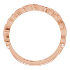 Stackable Leaf Ring