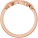 Infinity-Inspired Heart Ring