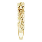 Stackable Leaf Ring