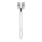 Accented Arrow Ring