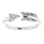Accented Arrow Ring