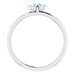 Stackable Bezel-Set Ring