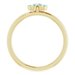 Stackable Bezel-Set Ring