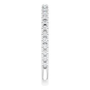 Halo-Style Sculptural Engagement Ring or Band