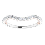 Halo-Style Sculptural Engagement Ring or Band