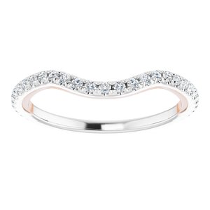 Halo-Style Sculptural Engagement Ring or Band