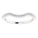 Halo-Style Sculptural Engagement Ring or Band