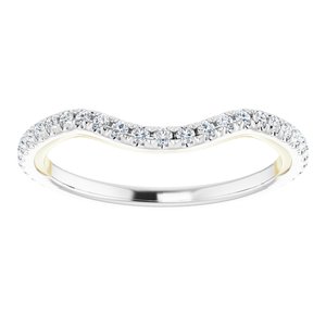 Halo-Style Sculptural Engagement Ring or Band