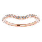 Halo-Style Sculptural Engagement Ring or Band