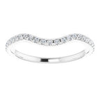 Halo-Style Sculptural Engagement Ring or Band