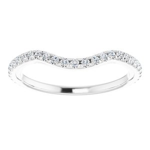Halo-Style Sculptural Engagement Ring or Band