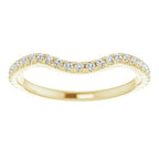 Halo-Style Sculptural Engagement Ring or Band