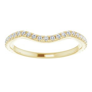 Halo-Style Sculptural Engagement Ring or Band