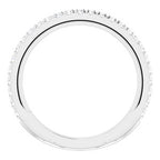 Halo-Style Sculptural Engagement Ring or Band