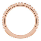 Halo-Style Sculptural Engagement Ring or Band