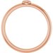 Stackable Bezel-Set Ring