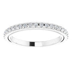 Halo-Style Sculptural Engagement Ring or Band