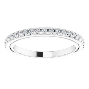 Halo-Style Sculptural Engagement Ring or Band