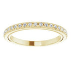 Halo-Style Sculptural Engagement Ring or Band