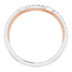 Halo-Style Sculptural Engagement Ring or Band