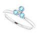 Stackable Bezel-Set Ring