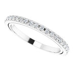 Halo-Style Sculptural Engagement Ring or Band