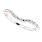 Halo-Style Sculptural Engagement Ring or Band