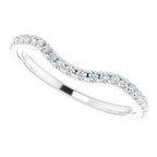 Halo-Style Sculptural Engagement Ring or Band