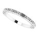 Halo-Style Sculptural Engagement Ring or Band
