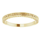 Halo-Style Sculptural Engagement Ring or Band