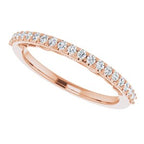 Halo-Style Sculptural Engagement Ring or Band