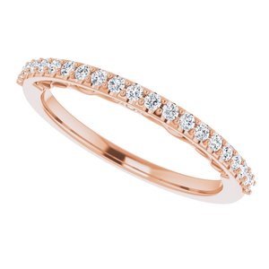 Halo-Style Sculptural Engagement Ring or Band