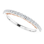 Halo-Style Sculptural Engagement Ring or Band