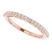 Halo-Style Sculptural Engagement Ring or Band