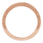 Halo-Style Sculptural Engagement Ring or Band