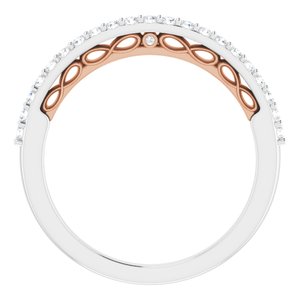 Halo-Style Sculptural Engagement Ring or Band