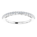 Halo-Style Sculptural Engagement Ring or Band