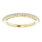 Halo-Style Sculptural Engagement Ring or Band