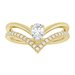 Negative Space V Ring