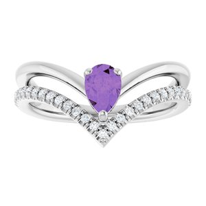 Negative Space V Ring