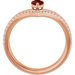 Negative Space V Ring