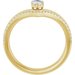 Negative Space V Ring