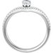 Negative Space V Ring