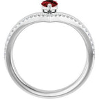 Negative Space V Ring