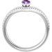 Negative Space V Ring