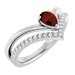 Negative Space V Ring