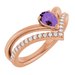 Negative Space V Ring