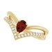 Negative Space V Ring