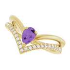 Negative Space V Ring