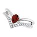 Negative Space V Ring